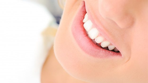 healthy teeth beautiful smile young woman